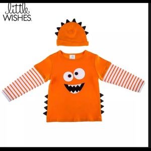 Little Wishes T-shirt & Hat Set